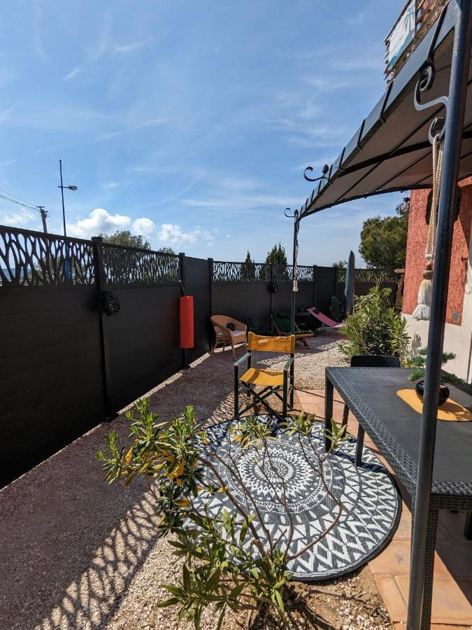 L'Instant Mer - Bord De Mer - Studio Avec Grand Jardin A La Capte 耶尔 外观 照片