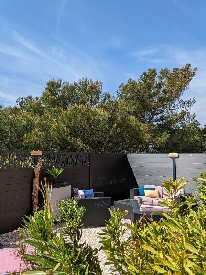 L'Instant Mer - Bord De Mer - Studio Avec Grand Jardin A La Capte 耶尔 外观 照片