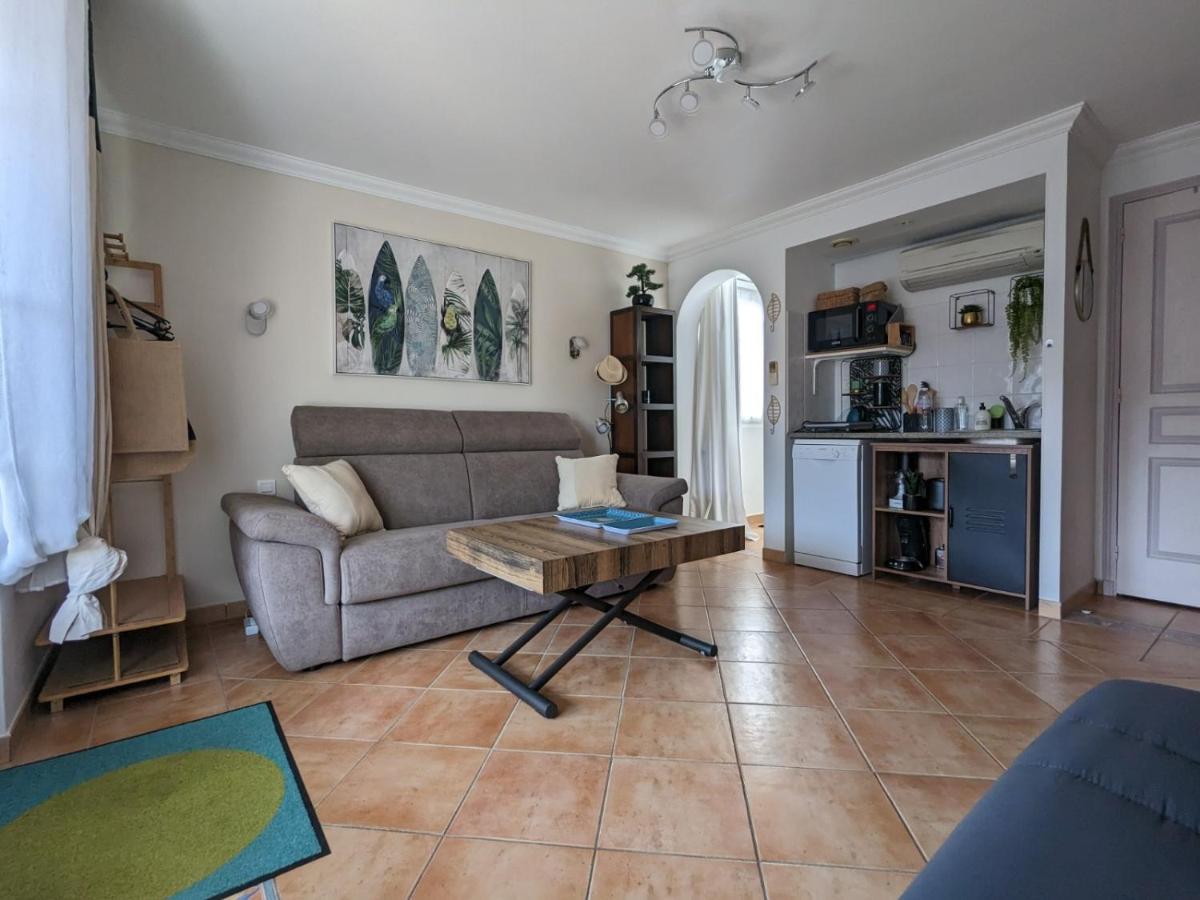 L'Instant Mer - Bord De Mer - Studio Avec Grand Jardin A La Capte 耶尔 外观 照片