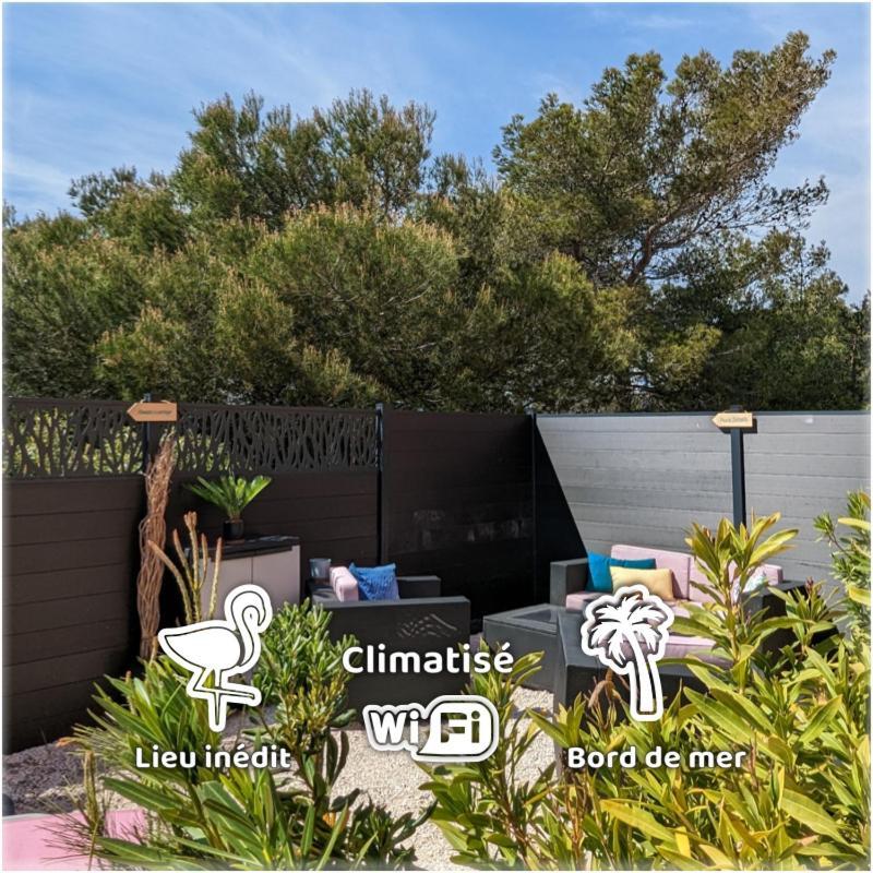 L'Instant Mer - Bord De Mer - Studio Avec Grand Jardin A La Capte 耶尔 外观 照片