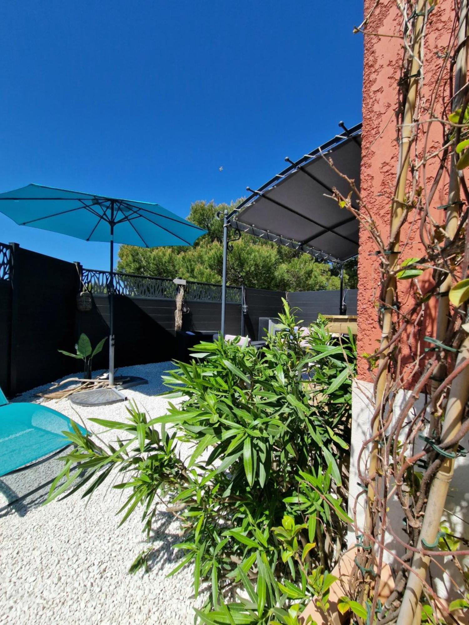 L'Instant Mer - Bord De Mer - Studio Avec Grand Jardin A La Capte 耶尔 外观 照片